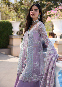 Shanila lilac full ensemble view - Kanwal Malik luxury pret