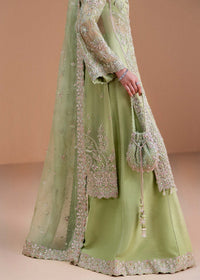 Sila lime green complete look - Kanwal Malik