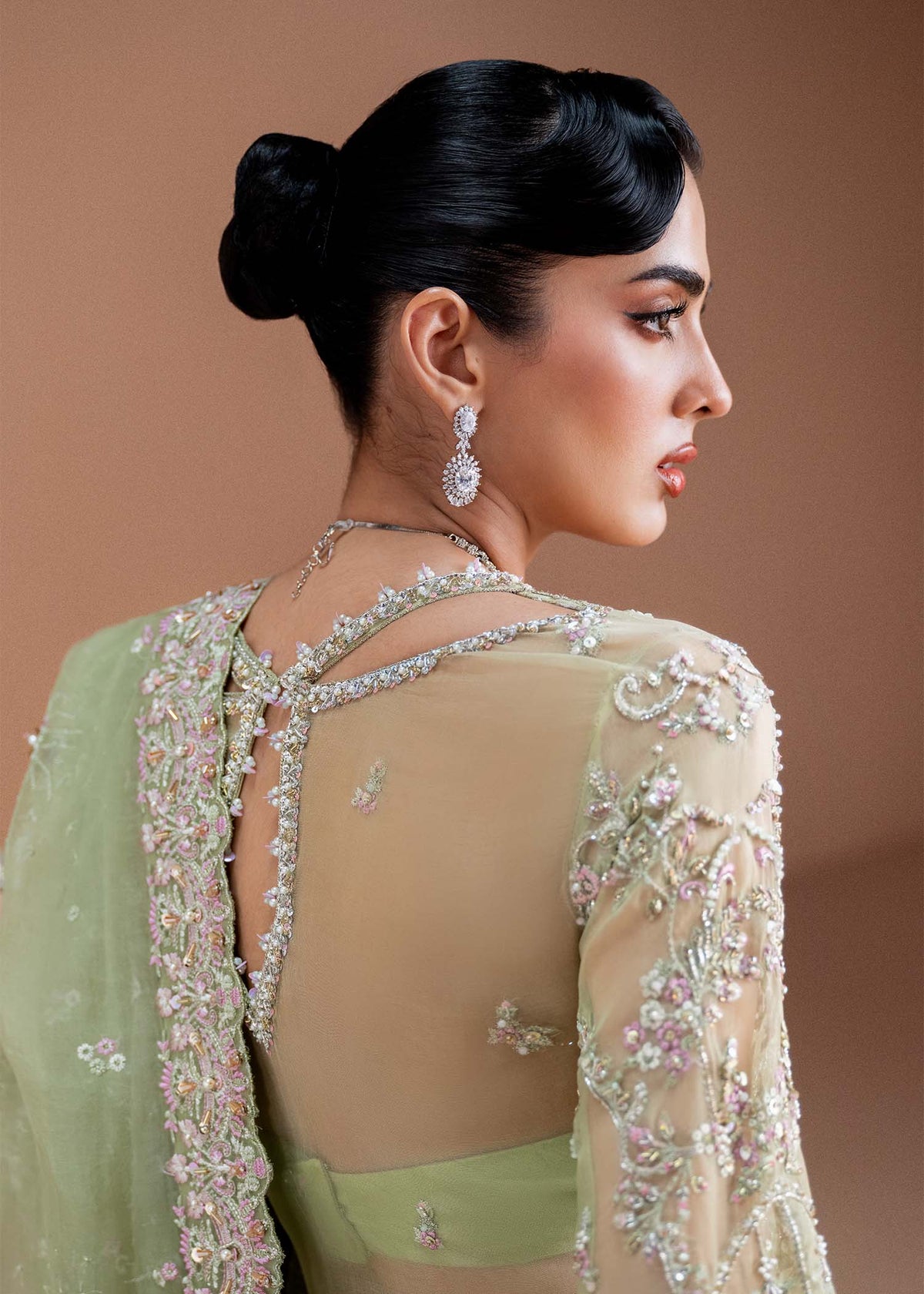 Sila lime green styled look - Kanwal Malik