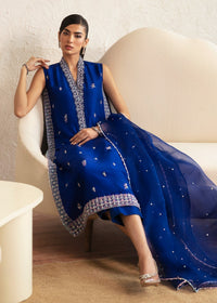 Siya royal blue ensemble styled look - Kanwal Malik