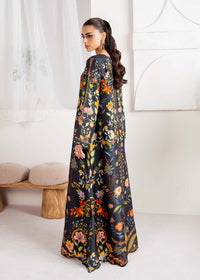 Sovana black kaftan back view - Kanwal Malik