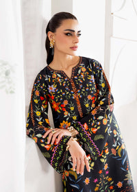 Sovana black kaftan complete look - Kanwal Malik