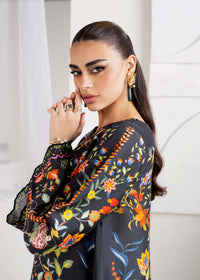 Sovana black kaftan styled look - Kanwal Malik