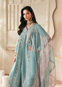 Triana powder blue full ensemble view - Kanwal Malik