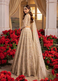 Waniya white bridal complete look - Kanwal Malik bridal couture