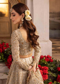 Waniya white veil styled look - Kanwal Malik bridal couture
