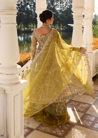 Yashma olive green complete look - Kanwal Malik luxury pret