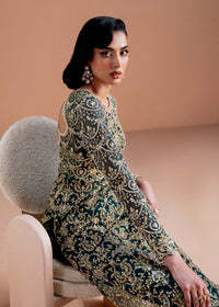 Zaira moss green complete look - Kanwal Malik luxury pret