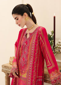Zeya peacock back view - Kanwal Malik luxe silk