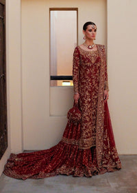 Zinia embroidered dupatta pallu - Kanwal Malik bridal couture